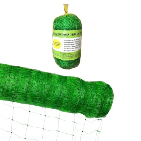 Plastic Trellis Netting 2x100m Mesh Size 15x15cm